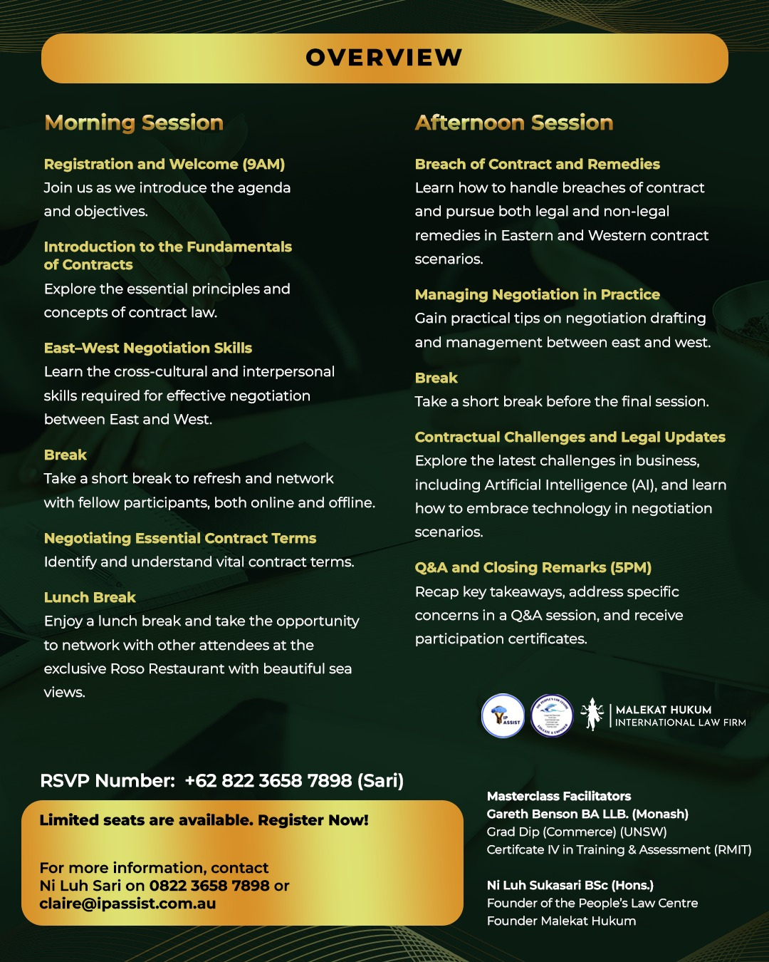 International Contract Law Session